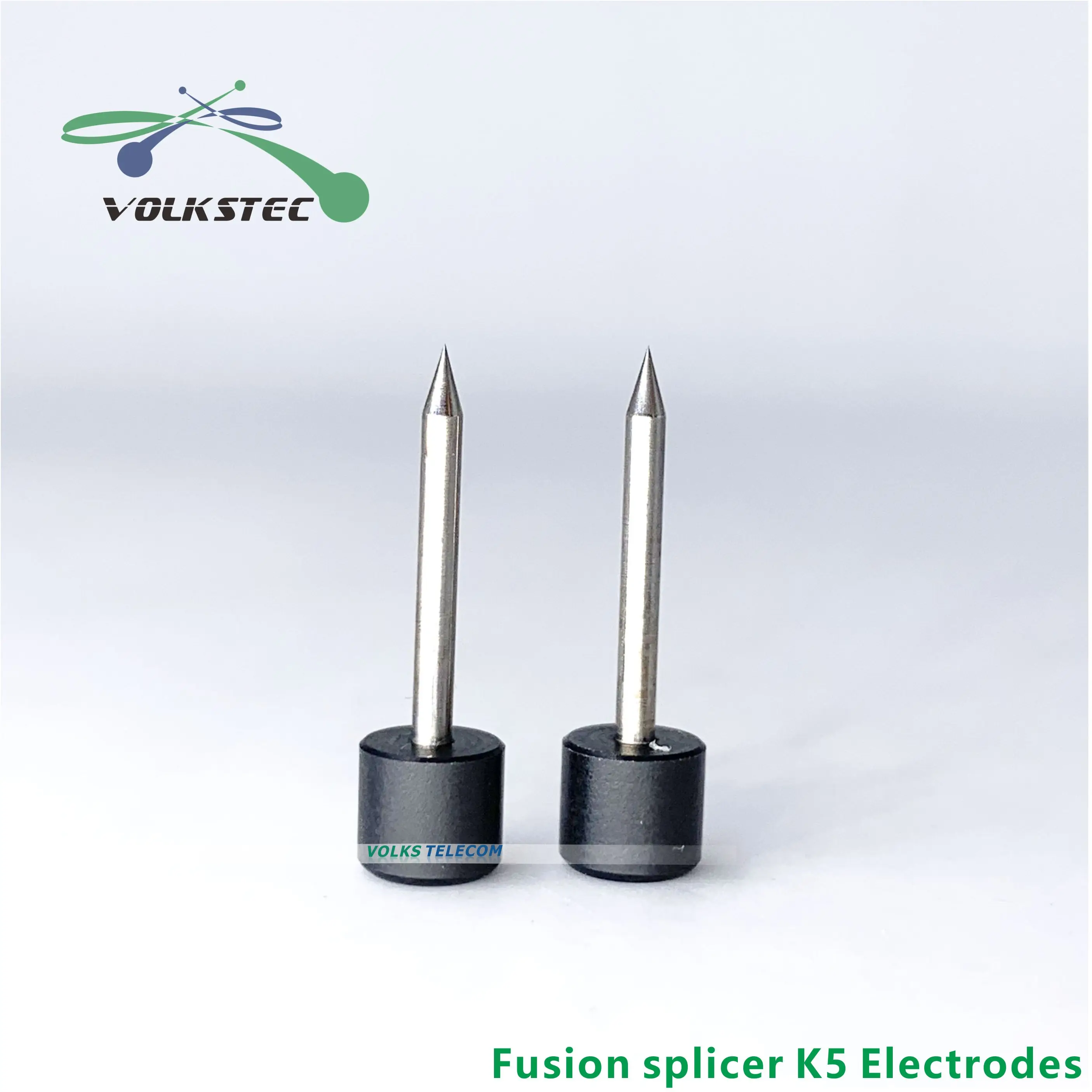 Eletrodos volkstec originais para a máquina de emenda t7 splicing 3000 vezes trabalhando frete grátis