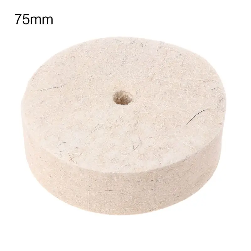 Bor Grinding Roda Buffing Roda Felt Wool Polishing Pad Abrasive Disc untuk Bench Grinder Rotary Alat B95A