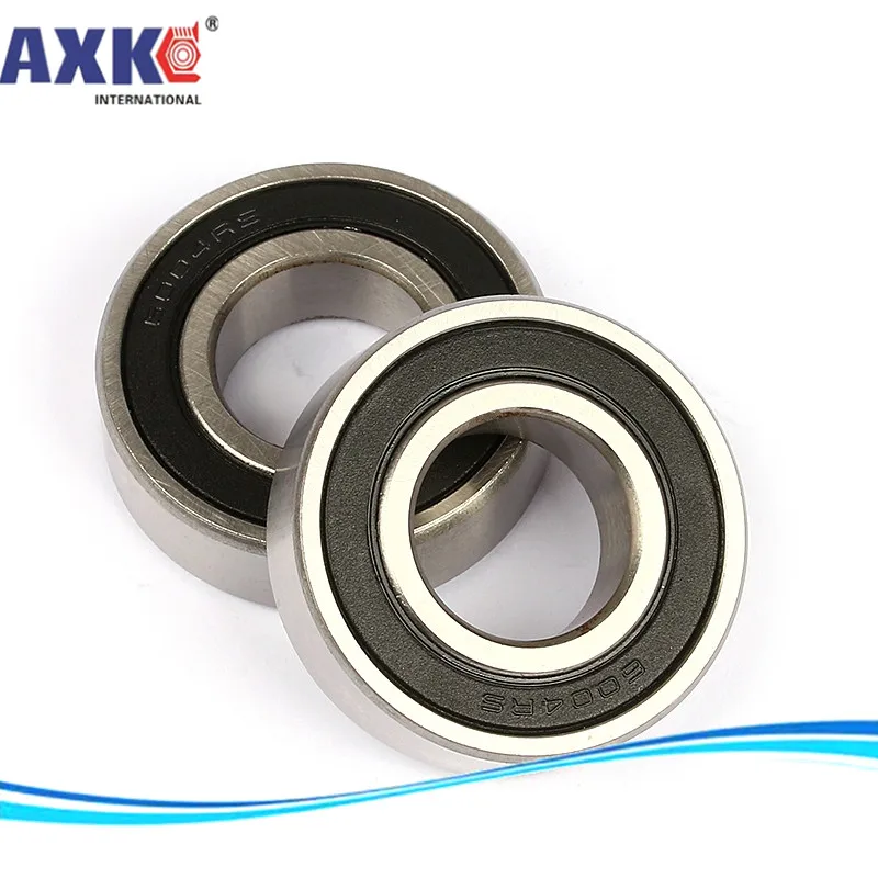 High quality deep groove ball bearing 10pcs/lot free shipping quality 6004 2RS 6004RS 6004-2RS 6004RZ 180104 20*42*12 mm