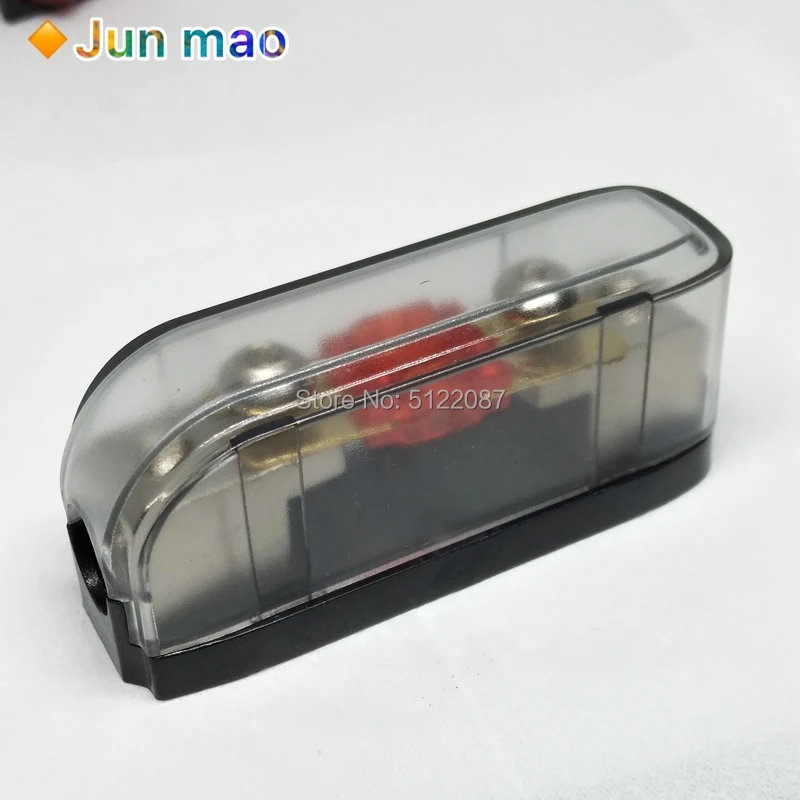 

1 комплект автомобильный аудио Авто Мини ANL AFS автомобильный держатель предохранителя блок с предохранителем 20A 30A 40A 50A 60A 80A 100A 150A 200 Mini ANL 32V хорошее качество