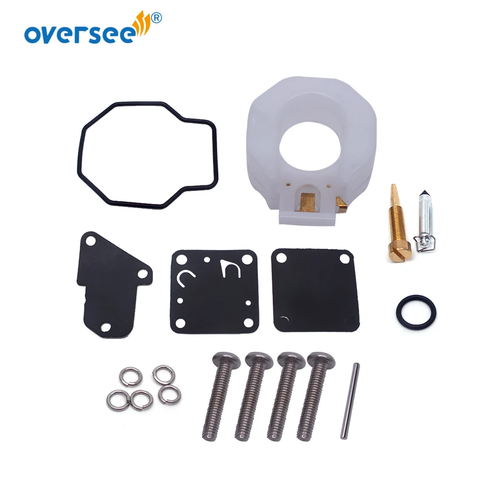 

6E0-W0093 Carburetor Repair Kit For Yamaha 4HP 5HP Outboard Motor Parts 2T 6E0-W0093-00