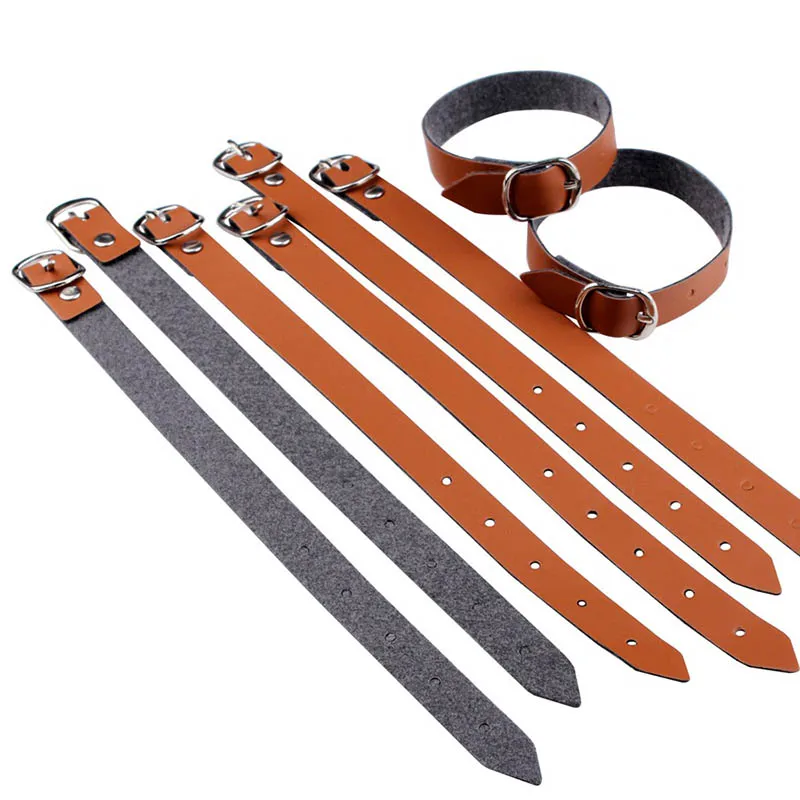 5pcs/Lot Travel Accessories PU Leather Luggage Tag Strap