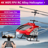 50CM Big 4K Camera WIFI FPV RC Helicopter 3.5CH Alloy Height Setting One Key Return Aerial Photograph Remote Control Helicopter