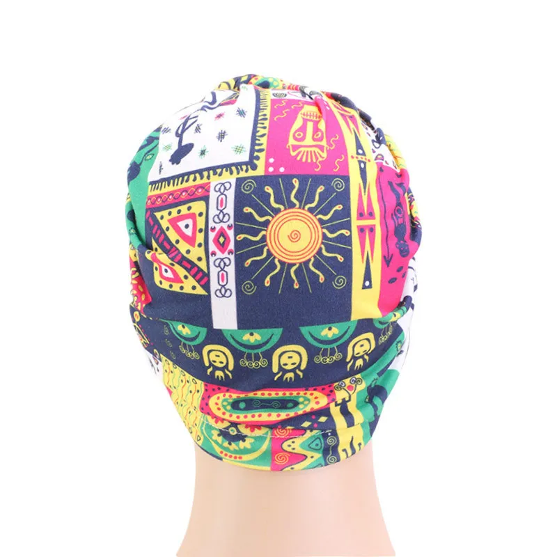 2020 New Fashion Print Women Muslim turban hijab caps arab wrap Inner Hijabs for ladies islamic head scarf hidjab bonnet