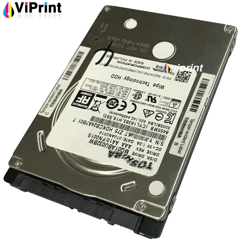 Encryption Wipe Technology HDD For Toshiba e-STUDIO es 2505AC 3005AC 3505AC 4505AC Copier 320GB Used Hard Disk