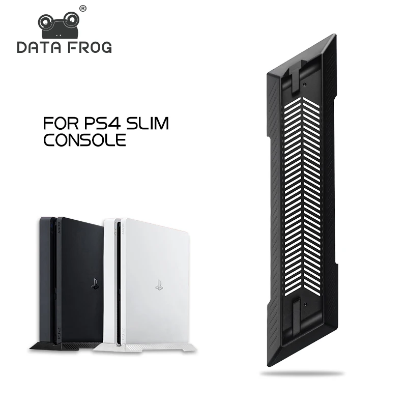 Uchwyt chłodzący DATA FROG pionowy stojak na PS4/PS4 Pro/PS4 Slim konsola stacja dokująca uchwyt wspornika do montażu na akcesoria PS4