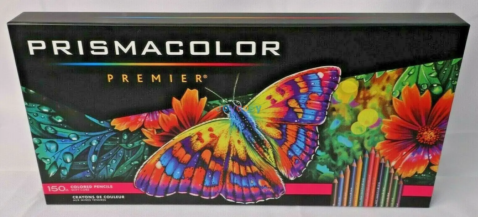 Prismacolor Premier Colored Pencils Complete Set of 150 Assorted Colors, Oil Color Pencil Set,artist Prismacolor Painting Pencil