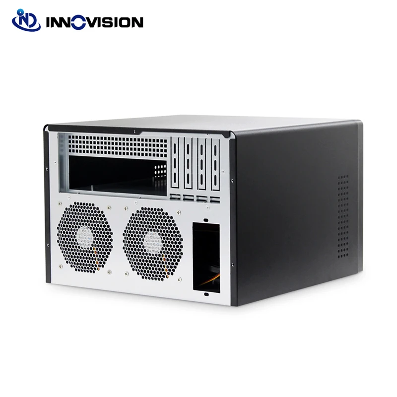 Imagem -06 - Hot-swap Case para Nas Armazenamento Doméstico Bays Hdd Chassi Ipfs Suporte Máximo M-atx 9.6 x 9.6 e Abaixo da Placa-mãe Novo