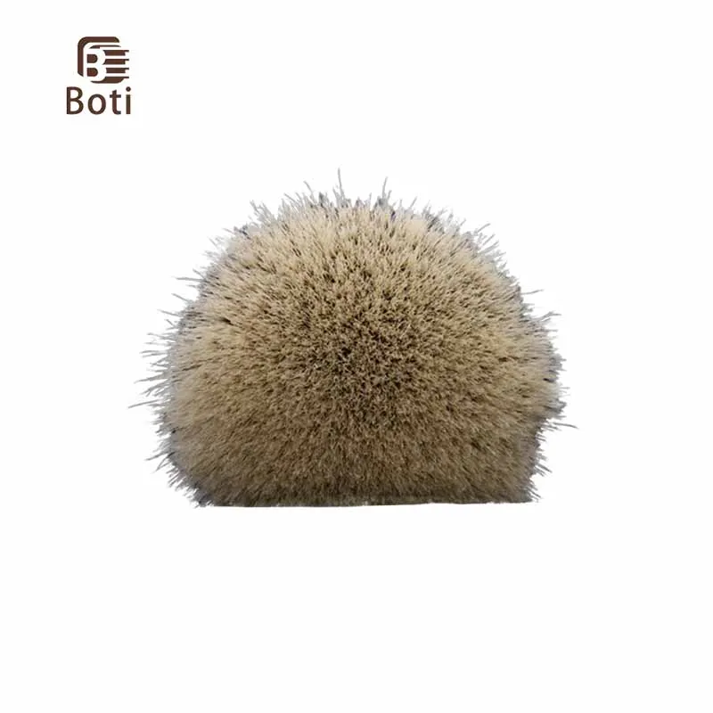 Boti Brush-Beard Brush Jam On The White Clouds Handle with SHD Giant NC Finest Two Band Badger Hair Knot Fan Type Shaving Tools