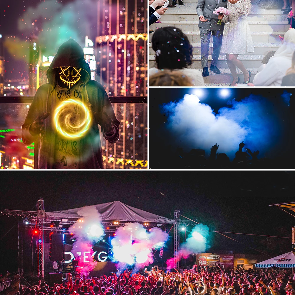 Tremblay 500W Draadloze Bediening Led Fog Rookmachine Afstandsbediening Rgb Kleur Rook Ejector Led Professionele Dj Party Stage Licht