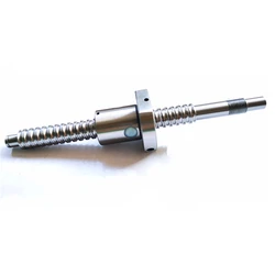 SFU1605 1150mm C7 ball screw with single ball nut BK/BF12 end machined