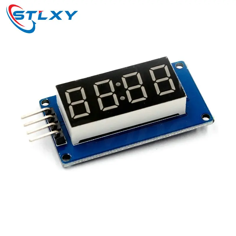 TM1637 LED Display Module For Arduino 7 Segment 4 Bits 0.36Inch Clock RED Anode Digital Tube Four Serial Driver Board Pack