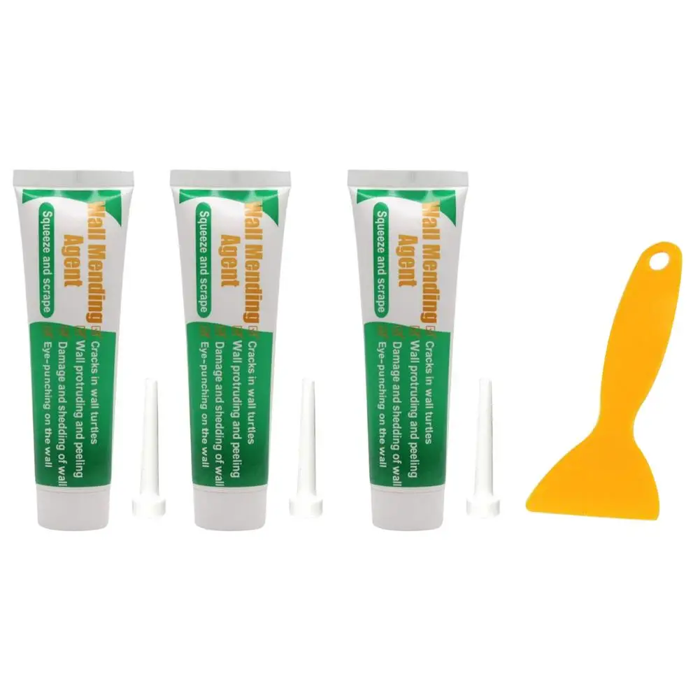 3pcs/set Universal wall mending agent Ointment Grout Beautiful Sealant Walls Peeling Graffiti Gap Repair Cream Construction Tool