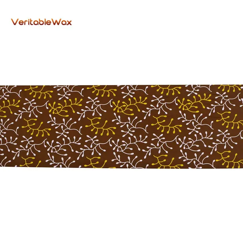 Wholesale price! High Quality African prints fabric 2022 Ankara wax real wax Nigerian wax 6 yards/pcs 100% polyester FP6112