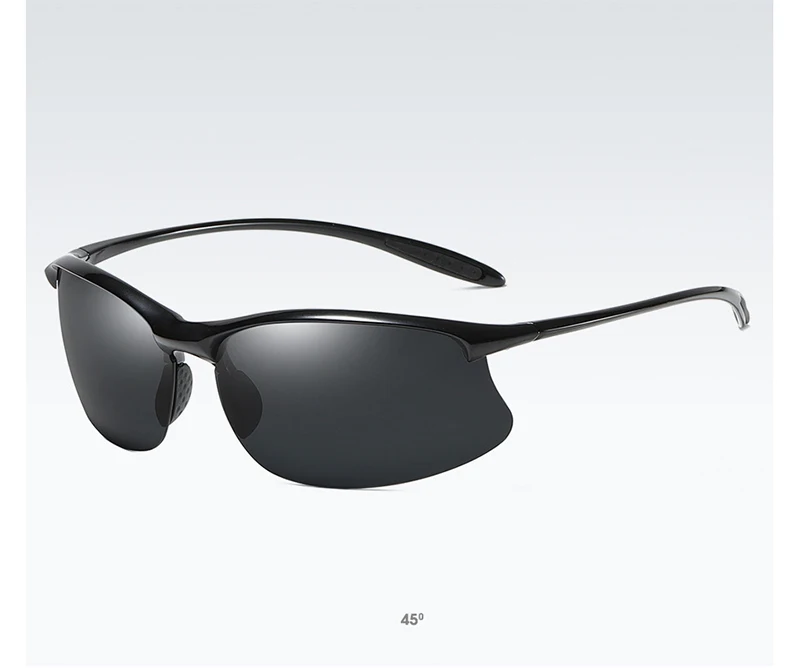 Ultraleichte Sport-polarisierte Sonnenbrille für Herren und Damen, klassische Reimless-Sonnenbrille, modisch, für Outdoor-Fahren, Angeln – Detail 9