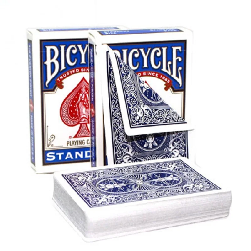 1 deck bicicleta duplo vermelho/azul voltar sem rosto jogando cartas gaff cartões mágicos adereços especiais perto de truques mágicos para o mágico