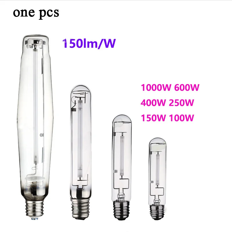 

Металлогалогенная лампа высокого давления натриевая лампа для роста растений, лампа высокой мощности 400 Вт/600 Вт/1000 Вт