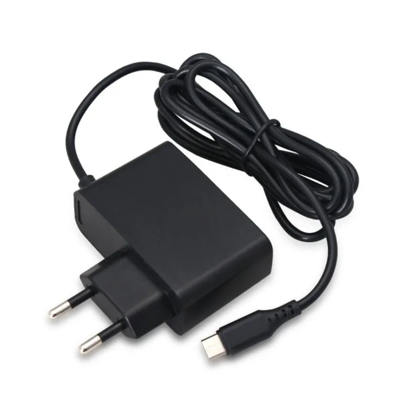 EU US Plug Home Travel Wall Charger Power Supply USB Type C AC Charging Adapter Cable For Nintendo Switch NS Oled/Lite Console