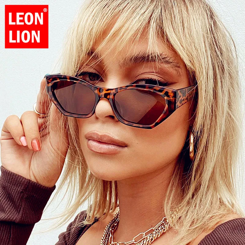 

LeonLion Luxury Cateye Sunglasses Women 2023 Vintage Eyeglasses Women/Men Cat Eye Glasses Women Retro Gafas De Sol Mujer UV400