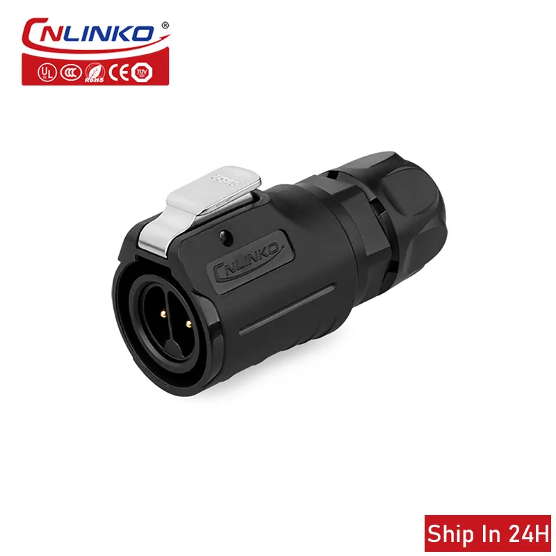 Cnlinko LP16 M16 2 3 4pin Connector wire connector Waterproof Plastic Electric Plug Socket Power Connector Free shipping