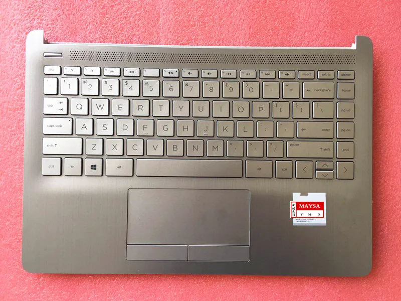 

L48648-001 FOR HP 14-DK 14S-DP 14S-DF 14S-CR 14S-CF palmrest US keyboard upper cover Touchpad TNP-I130