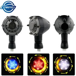2PC Turn signals motorcycle Flasher Motorcycle LED DRL Motorbike Led Indicator Daytime Running Light Flowing Brake Strobe DC12V