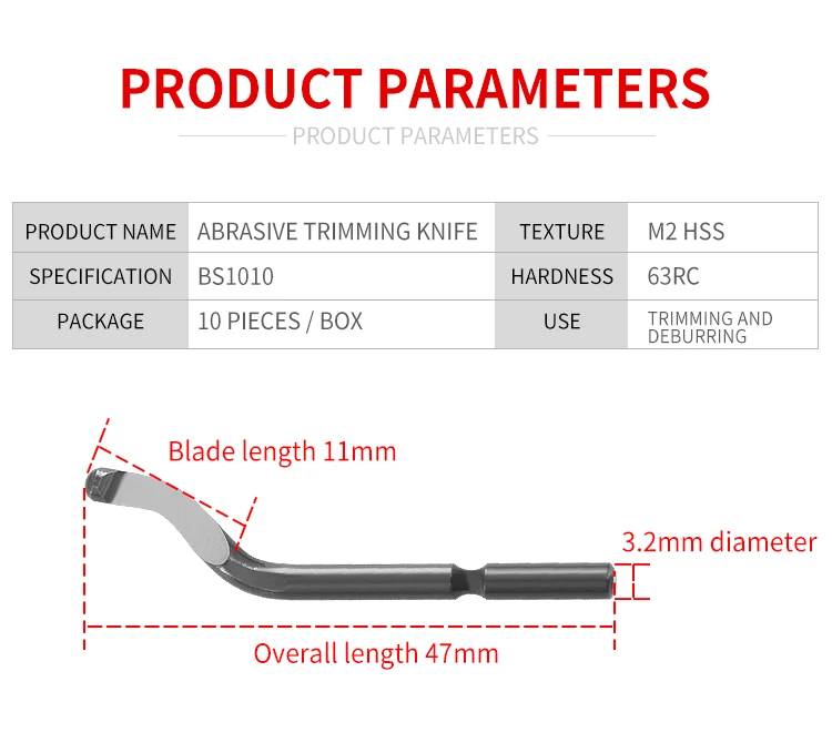 3D-Drucker-Werkzeug Trimmesser NB1100 BS1010 Schaber PLA/ABS/PETG Filament Kunststoffspielzeug 3D-Modell Trimmgerät – Detail 7