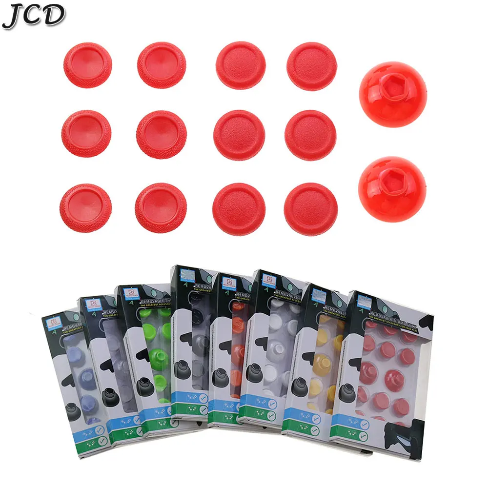 

JCD 14 in 1 For Xbox One X/S Switch Pro Replacement Removable Thumb Stick Analog Thumbstick Cap for PS5 PS4 slim pro Controller