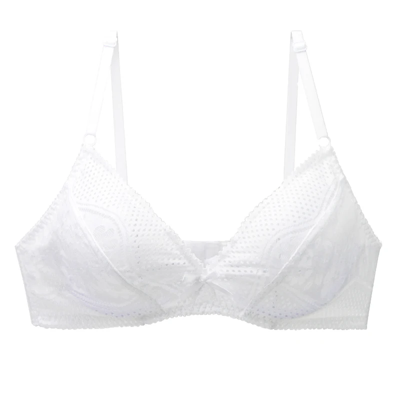 Dainafang Merk Non-Wired Bras Ultradunne Casual Ongevoerd Kant Ondergoed Plus Size 75-120 Bcde Cup vrouwelijke Lingerie