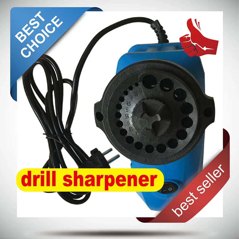 220V Electric Drill Bit Sharpener EU Plug High Speed Drill Grinder Machine Twist Drill Driver For Drill Size Range 3-12mm