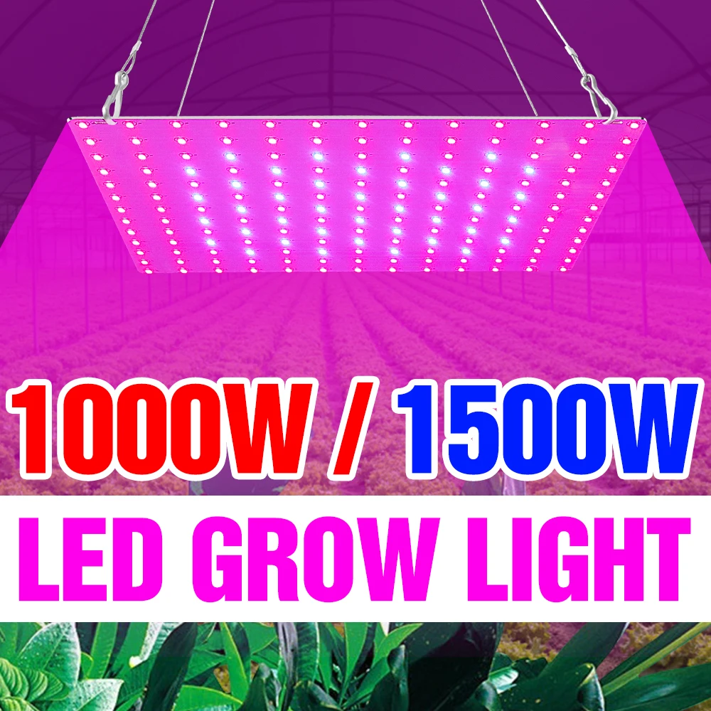 

1500W Quantum доска светодиодный рост светильник 220V полный спектр Фито лампы 1000W Фито лампы для растений светильник ing Гроу тенты для США ЕС штепсельная вилка британского стандарта