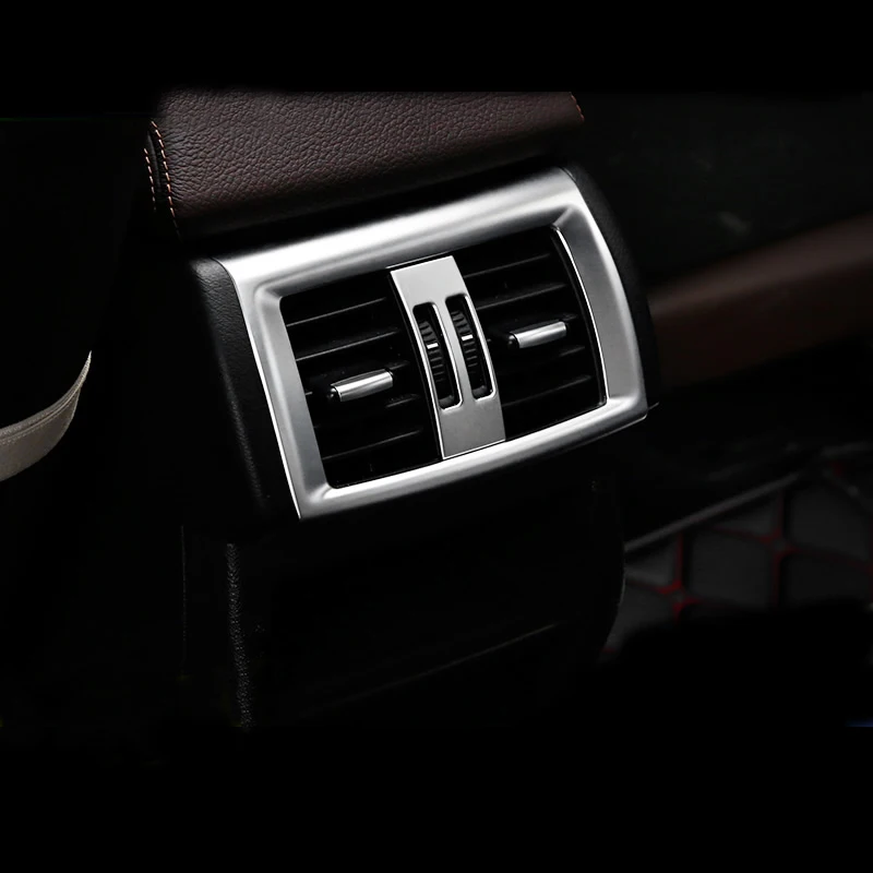 Car Rear Air Conditioning Outlet Frame Trim Sticker for Bmw X3 F25 X4 F26 2011-2016 Accessories