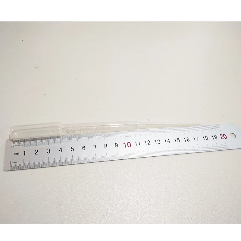 OPHIR – Pipettes à passoire graduées en plastique, jetables, de couleur, 18cm, 3ml, 100 pièces, MG038