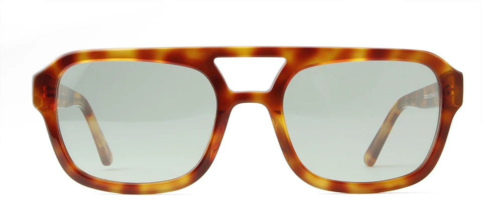 VE Designer Quadratische Sonnenbrille für Damen, Hochwertige Weiße Acetat-Sonnenbrille für Herren, Doppelbrücken-Design, Große Gläser, Oculos – Detail 4