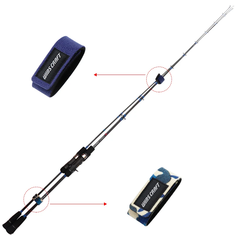 2Pcs/Pack Upgraded Version Of Elastic Fishing Rod Strap Is Strong And Durable 25*3CM With Elastic Rubber Strap-Reusable Magic Ha