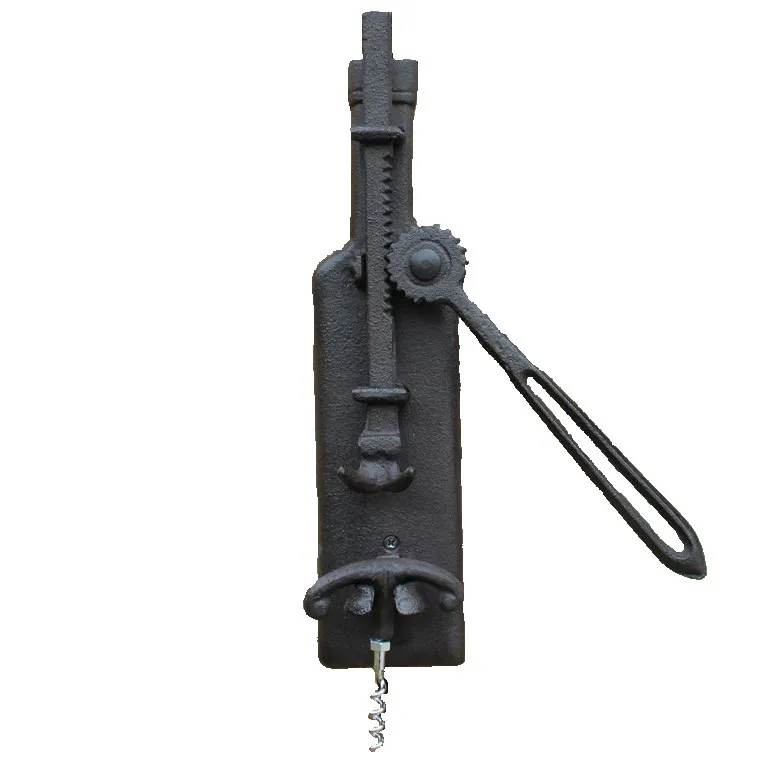 

Home Bar Decoration Cast Iron Wall-mounted Wine Bottle Opener