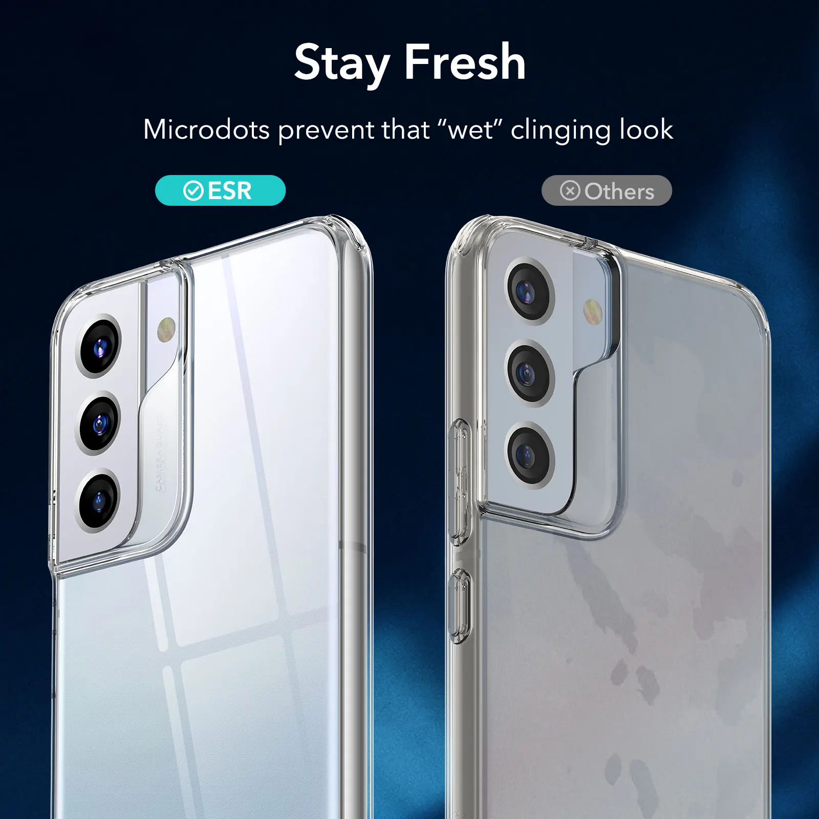 ESR for Samsung Galaxy S22 S21 S20 Ultra Clear Case for Galaxy S10 Soft TPU Case for Samsung S21 Plus Transparent Back Cover