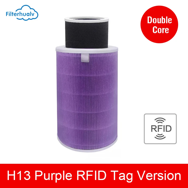 Luchtfilter Voor Xiaomi Luchtreiniger Mi 1 2 2S 2C 2H 3 3C 3H Luchtreiniger H13 Carbon HEPA Filter Anti Bacteriën Formaldehyde