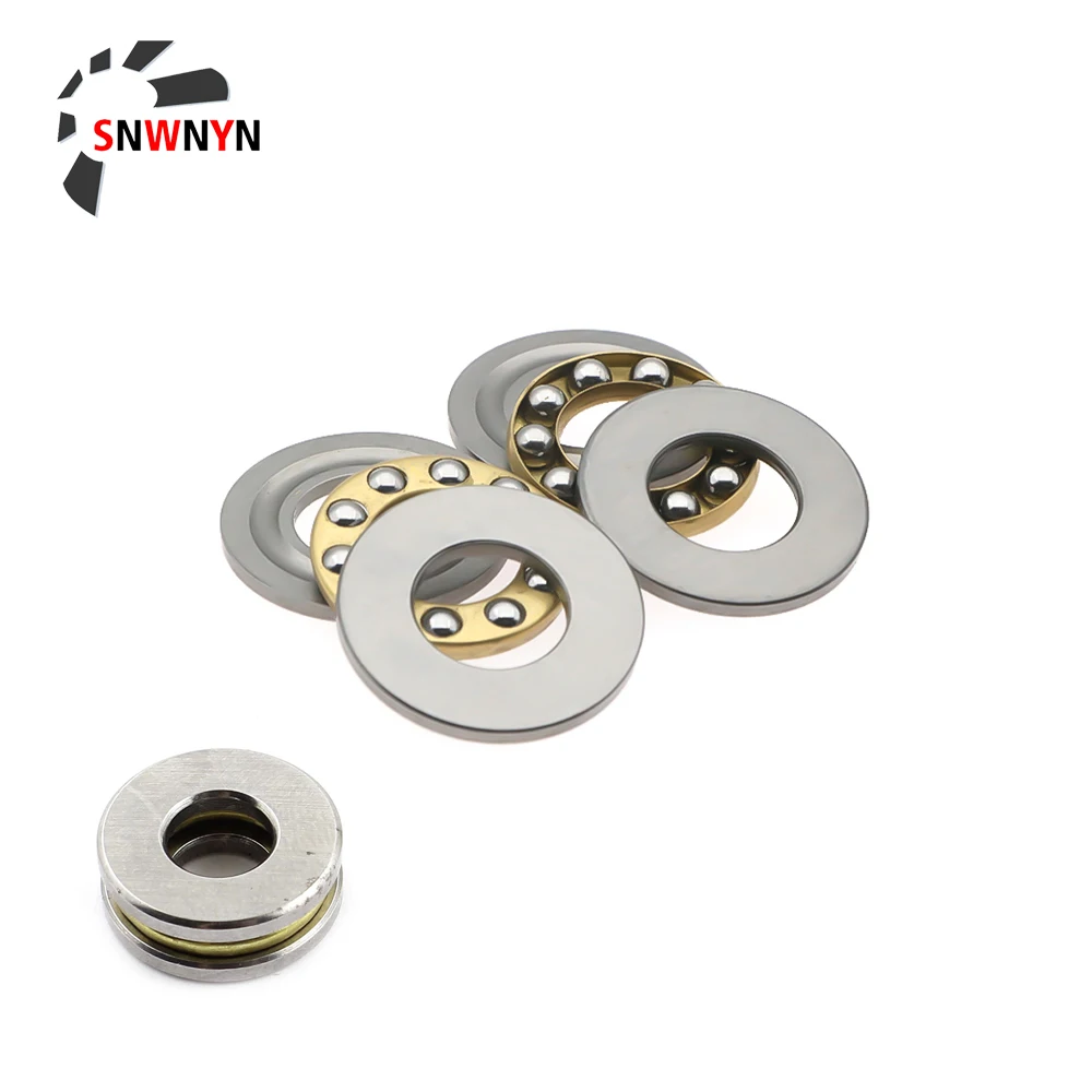 1pcs Plane Axial Thrust Ball Bearing Mini 3-In-1 F2-6M F3-8M F4-10M F5-10M F6-12M F7-17M F8-16M F10-18M Metal Axial Ball Bearing