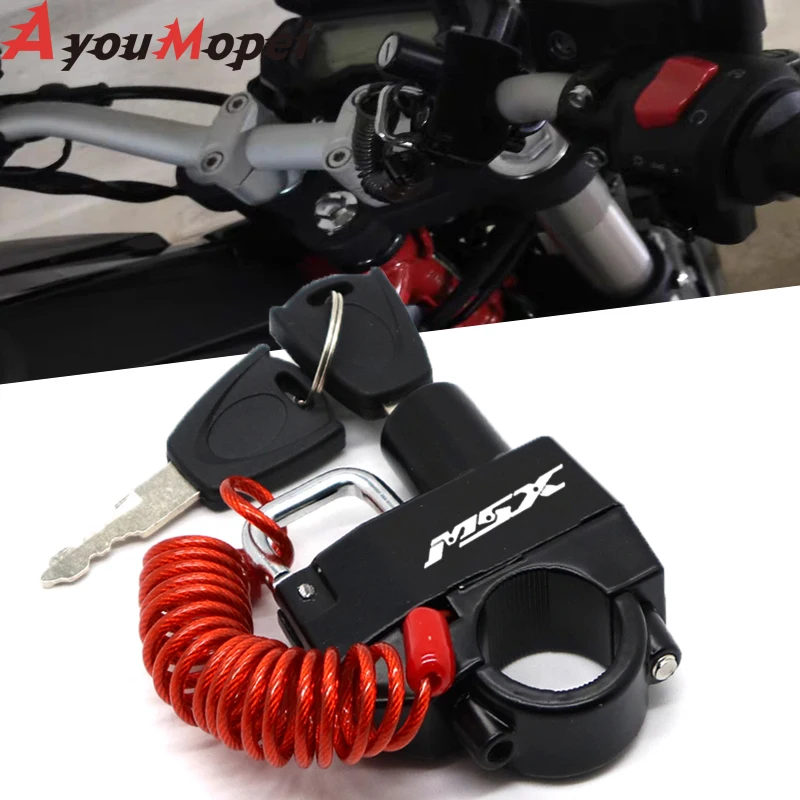 Anti-theft Helmet Lock Security For Honda MSX 125 Grom/SF MSX125SF 2016-2021 18 19 Motorcycle Accessories