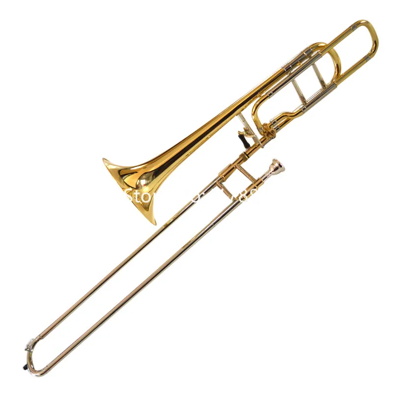 Hot Selling Bach B/F Tenor Trombone  Phosphorus copper Musical instrument Professional with Case Accessories Free Shipping