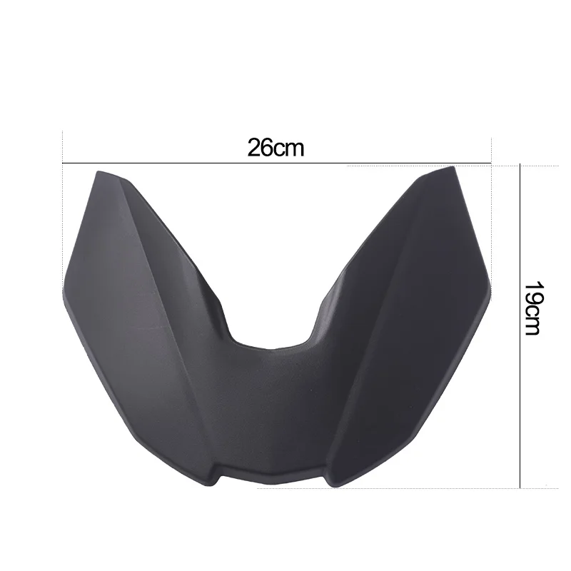 

Black Motorcycle Accessories Front Fender Beak Extension Extender Wheel Cover Cowl For BMW G310GS 2017-18