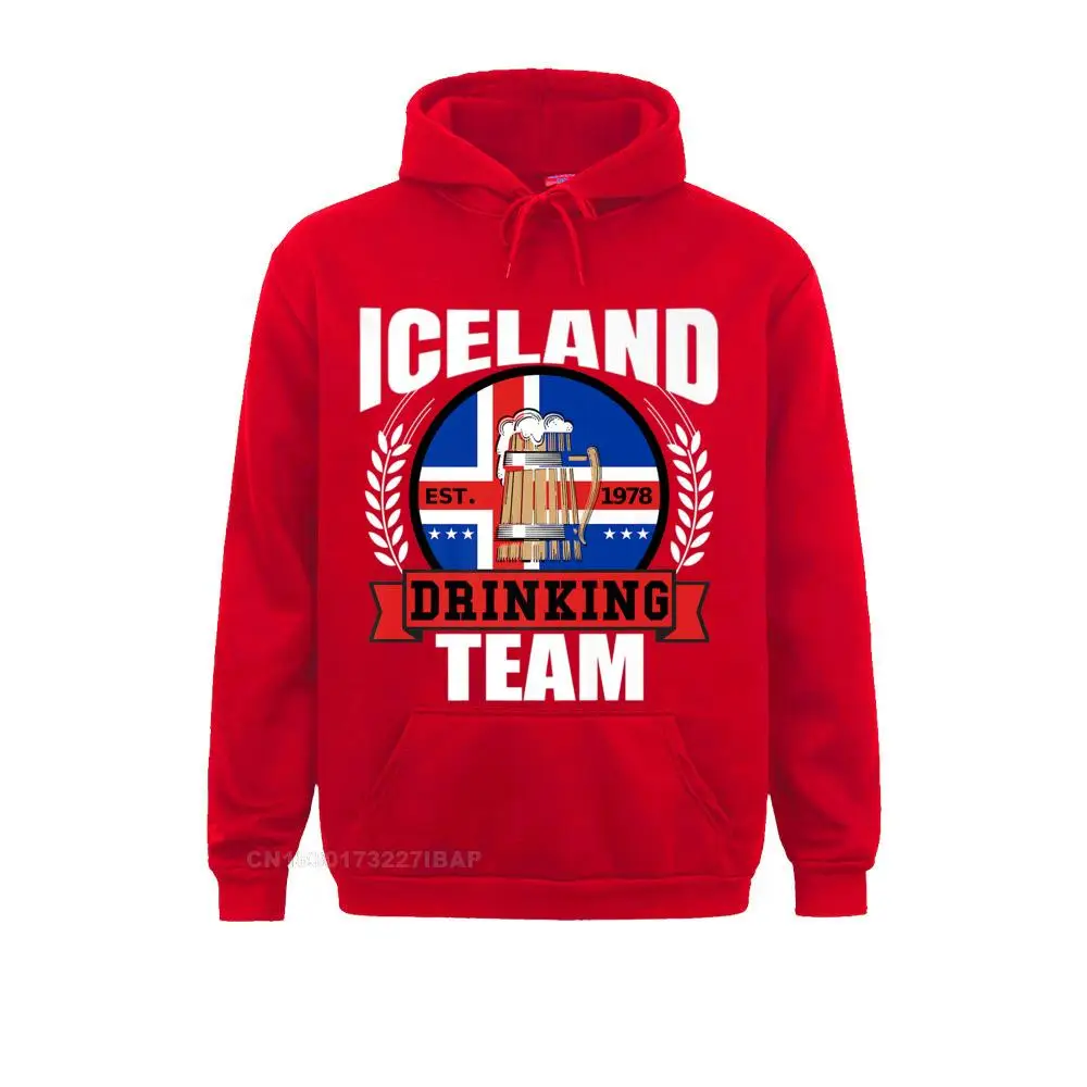 Iceland Drinking Team Funny Icelandic Flag Beer Party Premium Hoodie Fashion Men's Sweatshirts Hoodies Chinese Style Sportswears