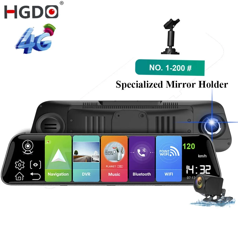 Hgdo 10" 4G Car Dvr… - image