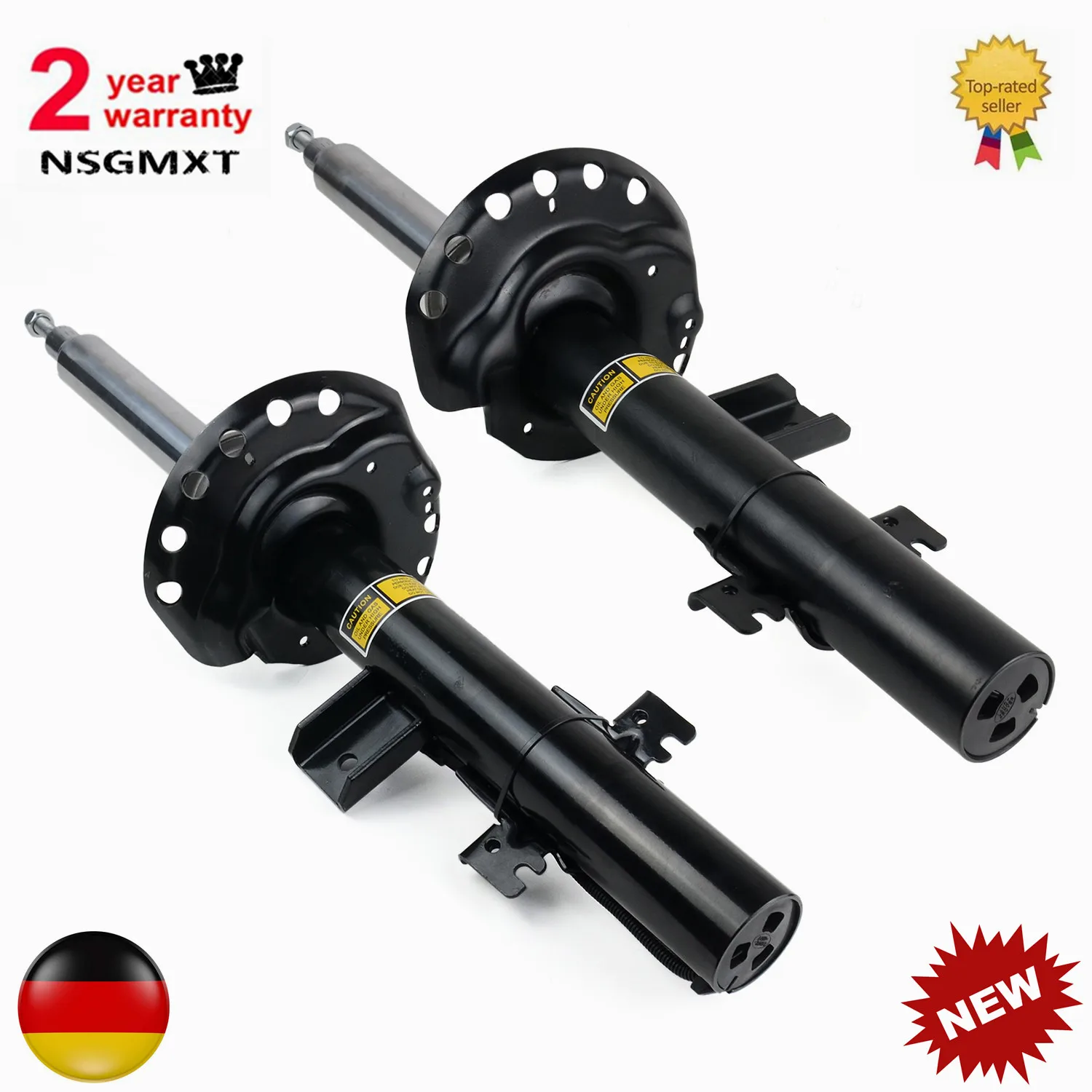 AP03 Pair Shock Absorbers Rear Left & Right w/ Magnetic Damping for Range Rover Evoque LR024440 LR024447