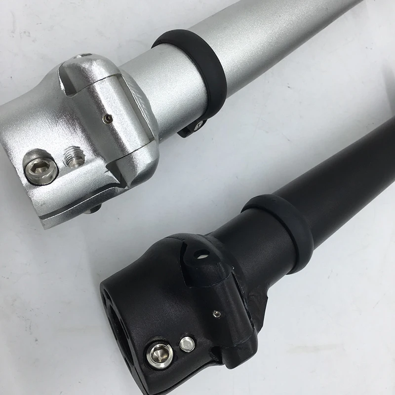 Driving on behalf of the Bike folding stem 28.6 toothless left folding riser head tube vertical rod bicycle accessories adjustab