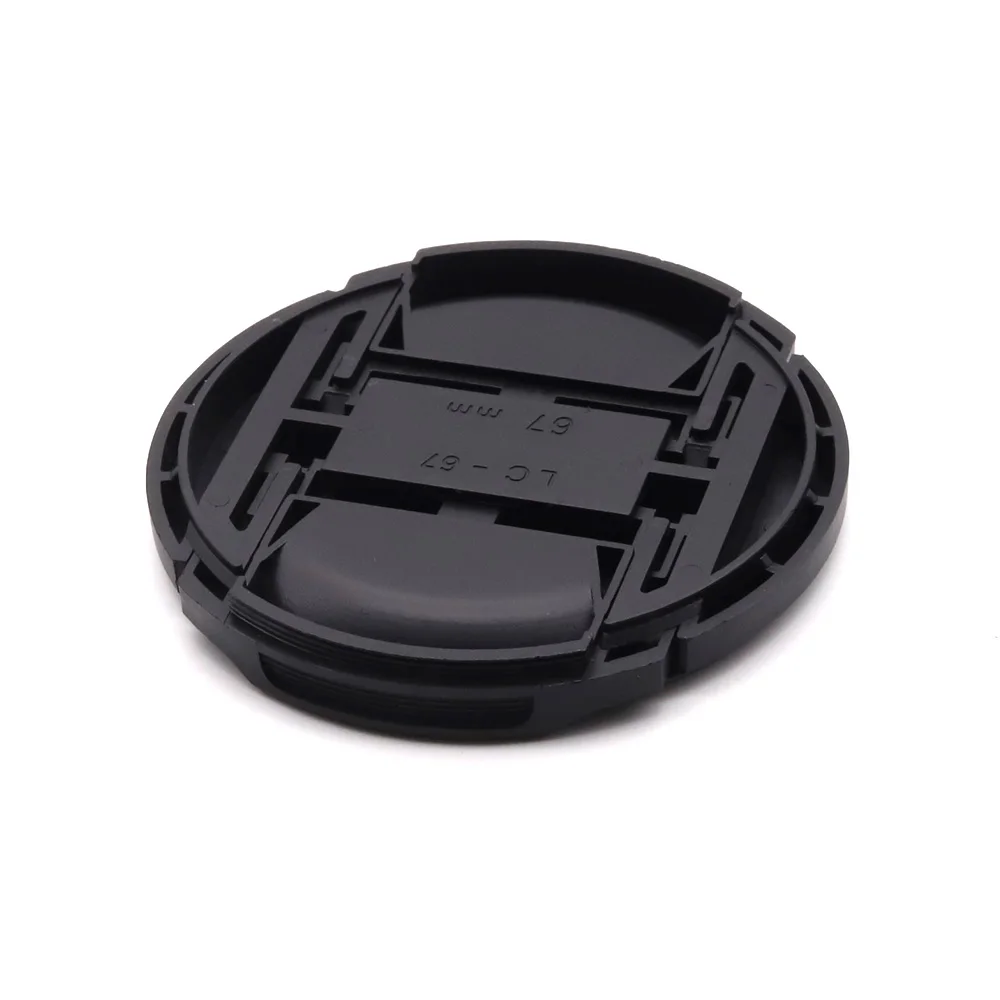 62 67 72 77 82 86mm Universal Center Pinch Snap-on Front Lens Cap For Canon For Nikon For Sony etc.