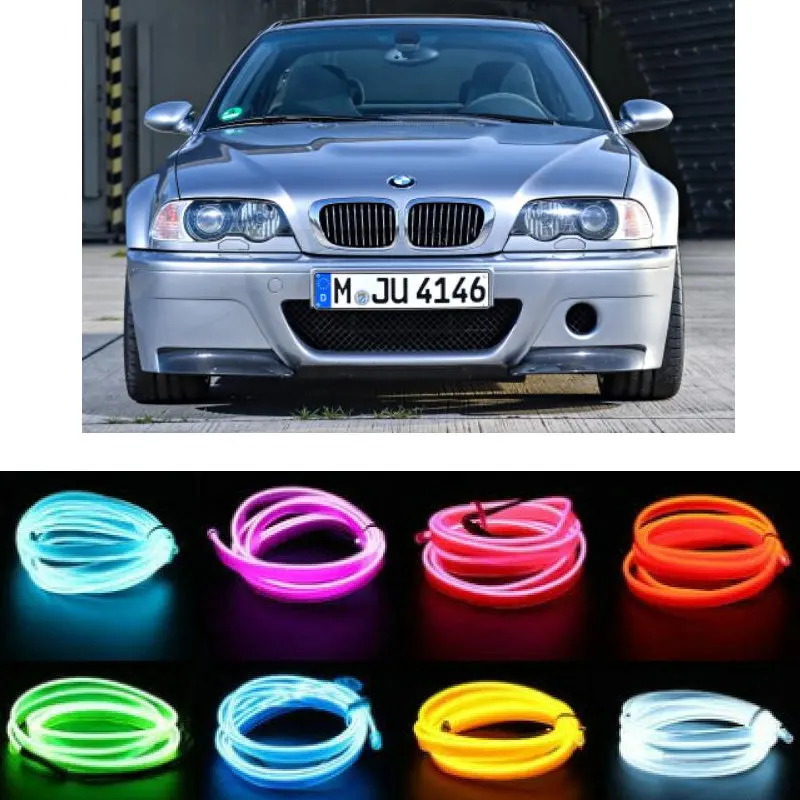 

5m el Atmosphere Lamp Interior Mood Lighting For BMW e46 e90 e60 f30 f10 e39 e36 f20 e92 e87 x5 e70 e53 e30 g30 f11 f31 g20