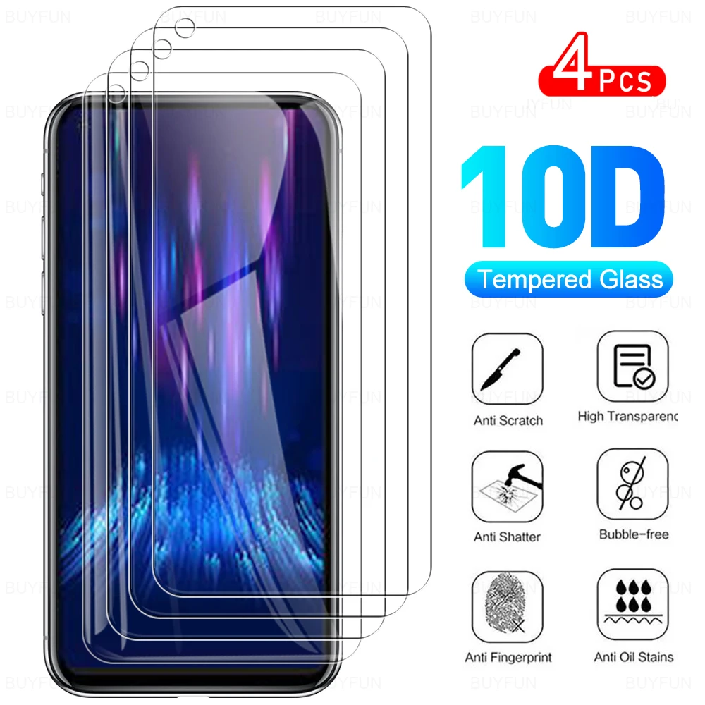 4Pcs Full Cover Protective Glass For DooGee S97 Pro Tempered Glas For Doo Gee S 97 S97Pro 97S 6.39