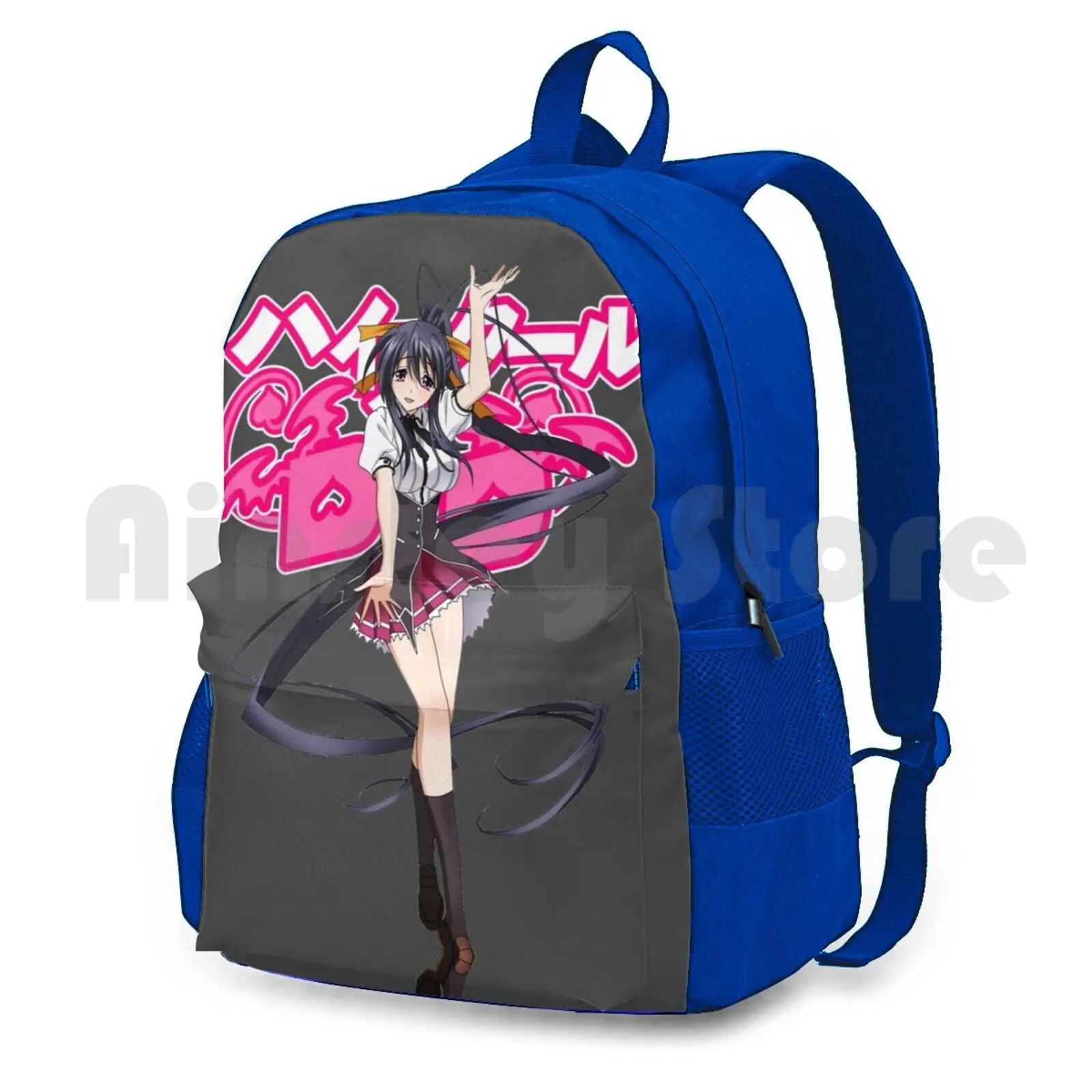 Akeno Himejima-High School Dxd Outdoor Hiking Backpack Riding Climbing Sports Bag Akeno Himejima High School Dxd Akeno Rias